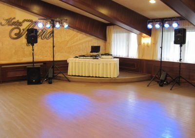 DJ na svadbu, osvetlenie a ozvučenie v Hotel Agro Veľká Lomnica