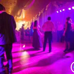 Osvetlenie sály DJ na stužkovú, osvetlenie sály v Hotel Agro, Veľká Lomnica